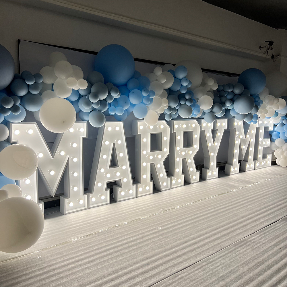 4–5 ft event marquee letters