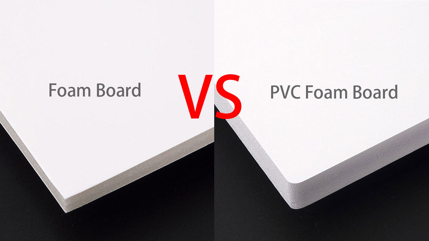 How to choose between Foamboard and PVC as exhibition board materials?