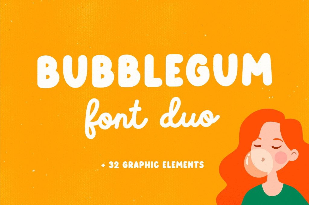 Bubblegum Script Font