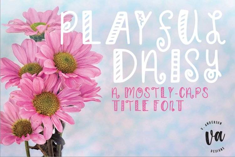 Playful Daisies Font