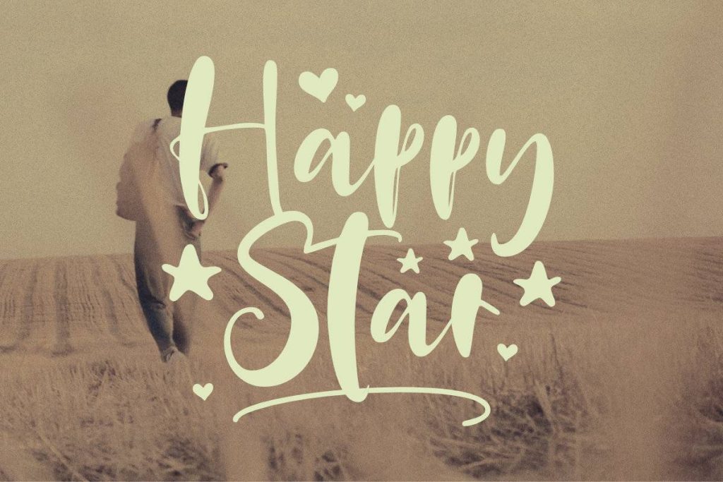 Happy Stars Font