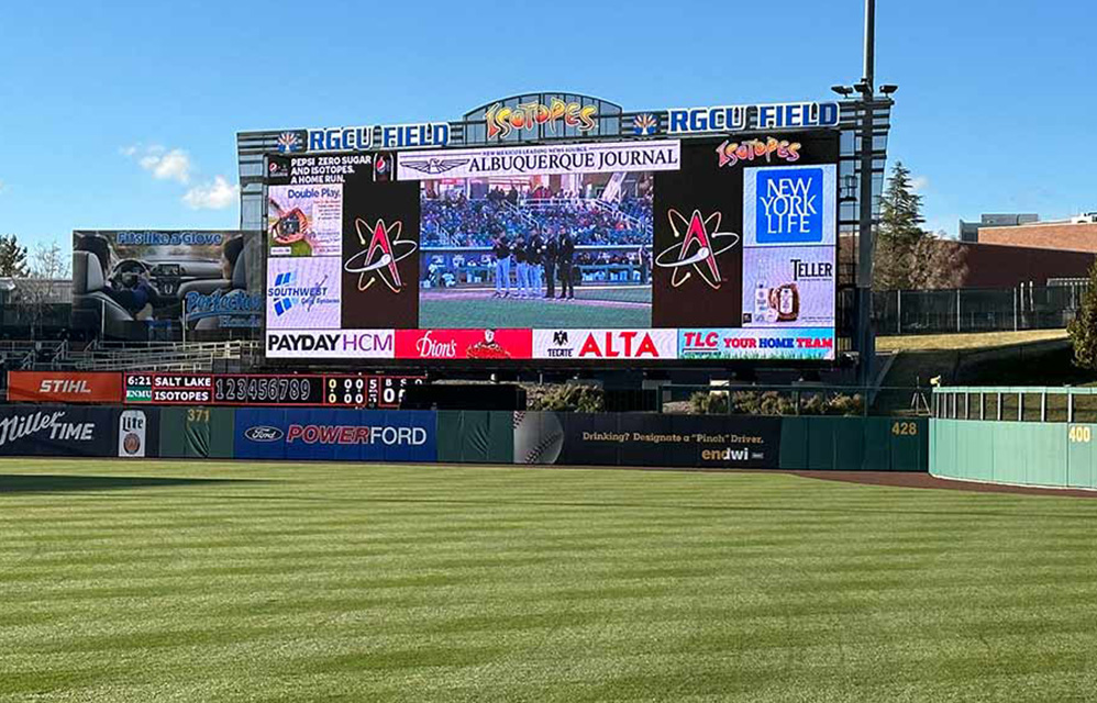 Albuquerque Isotopes Elevate Fan Experience with Cutting-Edge Daktronics LED Displays缩略图