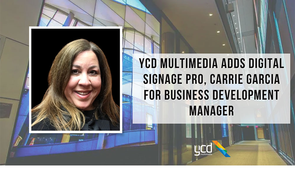YCD Multimedia Welcomes Carrie Garcia as Business Development Manager for the U.S.缩略图