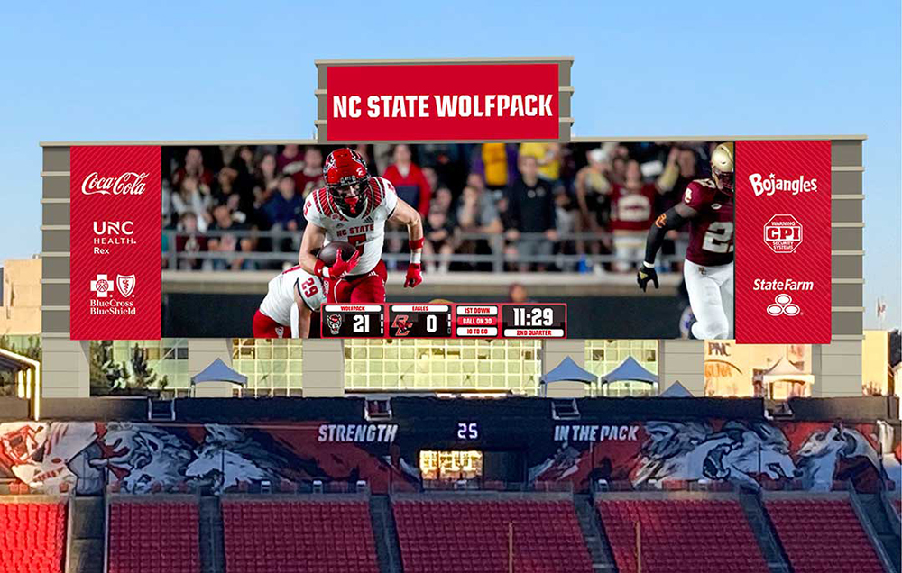 NC State Elevates Game-Day Experience with Daktronics: Unveiling One of College Football’s Largest Video Displays in 2023缩略图