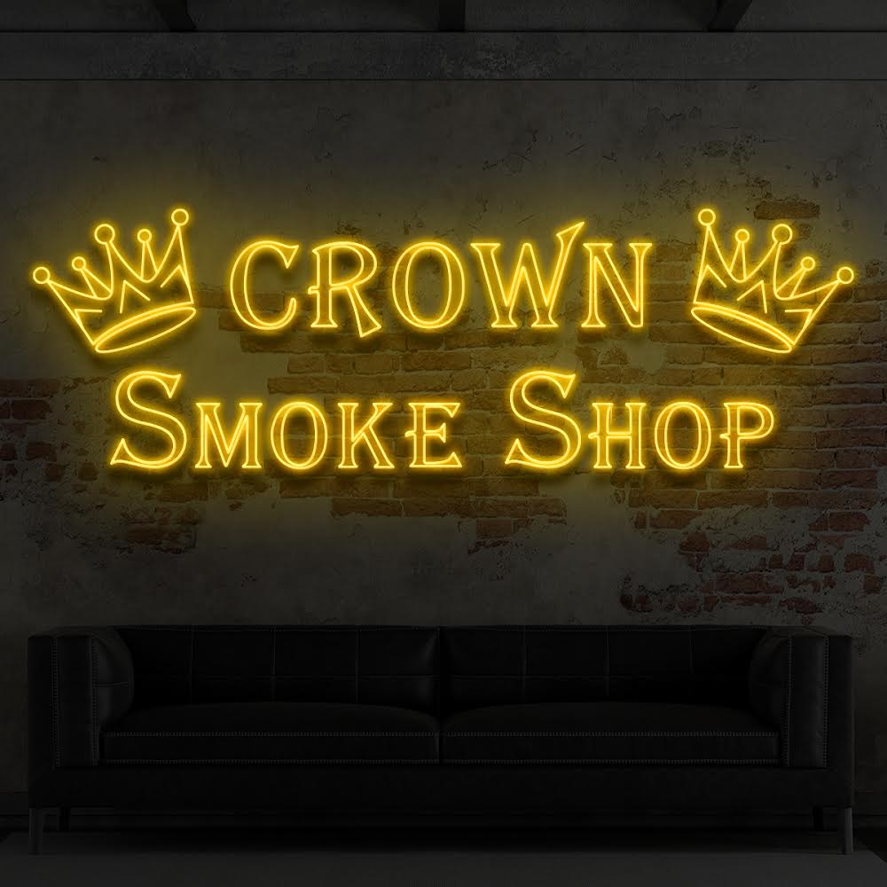 Crown-smoke-shop-Custom-Neon-Sign-Orant-Neon