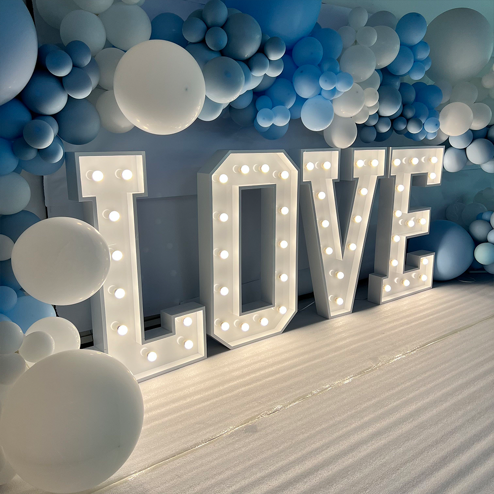 Freestanding 4ft/5ft LED Marquee Letters插图1