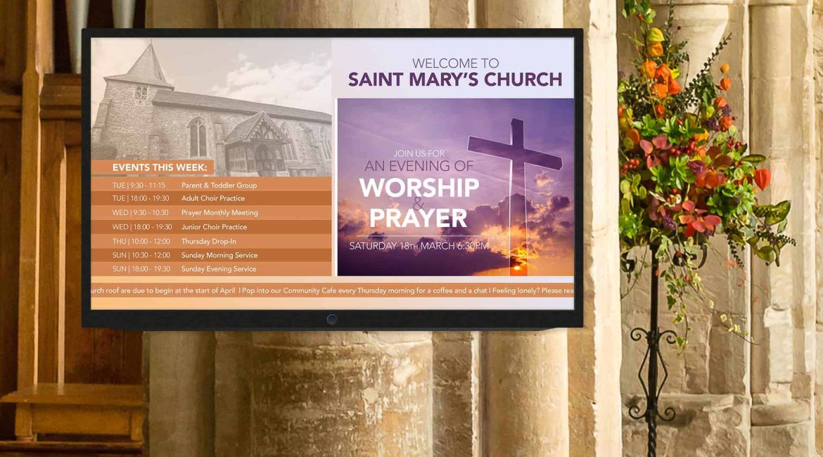 How Churches Can Benefit From Digital Signage Solutions缩略图