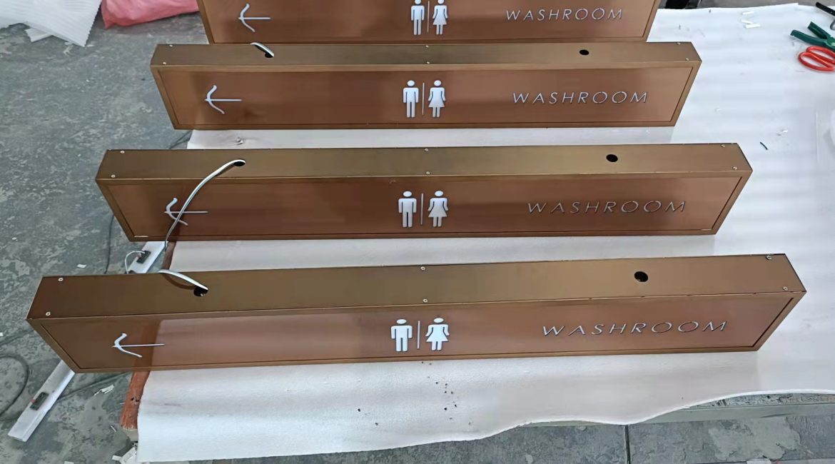 High-Quality Wayfinding Signage: Custom Fabrication with Premium Materials and Illumination缩略图